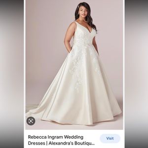 Rebecca Ingram Valerie Lynette Wedding Dress - Size 26